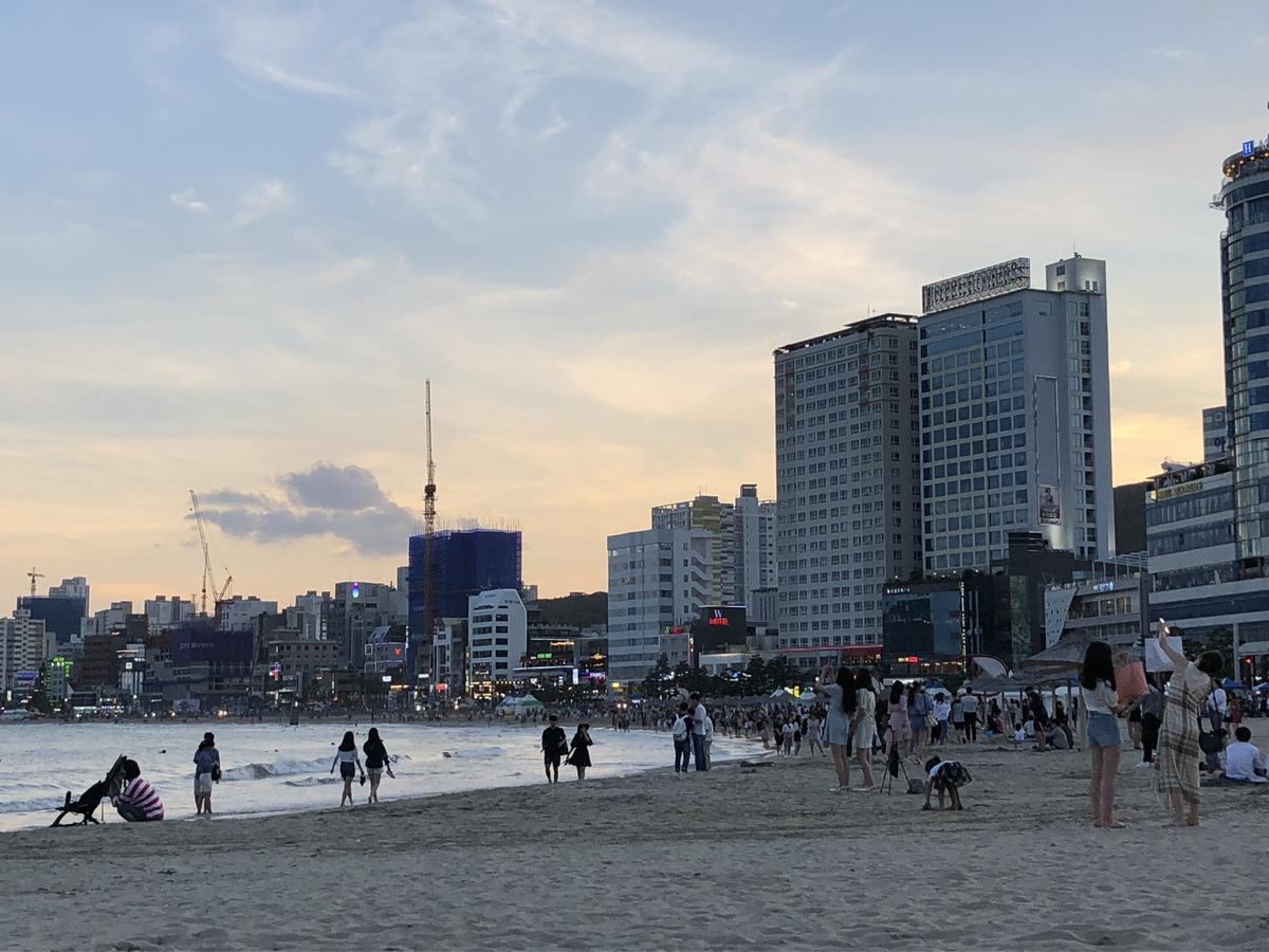 Wow Motel Busan Bagian luar foto